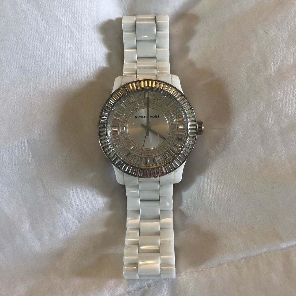 White Michael Kors Ceramic Watch
